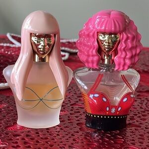 Nicki Minaj Perfume Set Minajesty & Pink Friday Eau de Parfum Fragrance USED